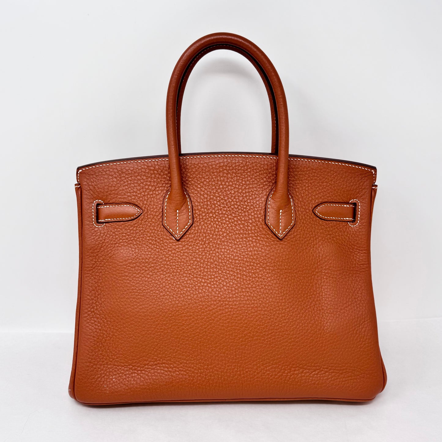 Hermes Clemence Gold Birkin 30