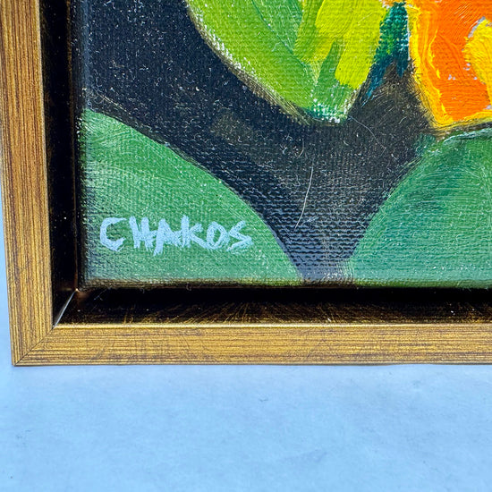 "Tropicana Rose" Painting Signed