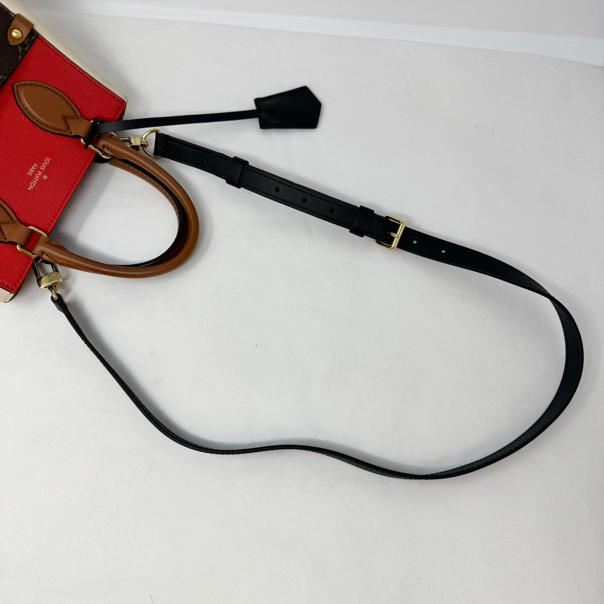 Louis Vuitton Fold  Tote Monogram and Leather PM