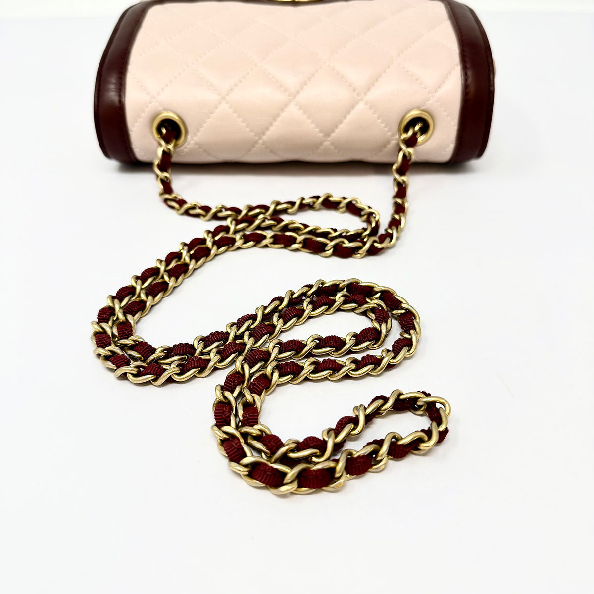 Chanel Mini Two-tone Square Flap Bag