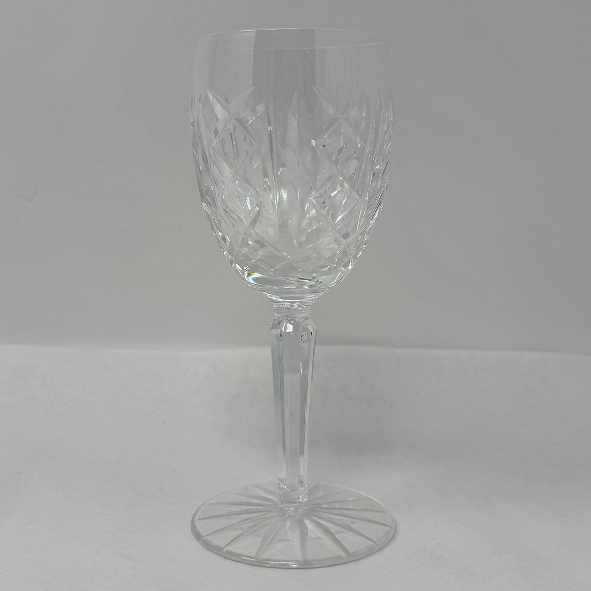 Set of 7 Glengarriff Claret Wine Glasses