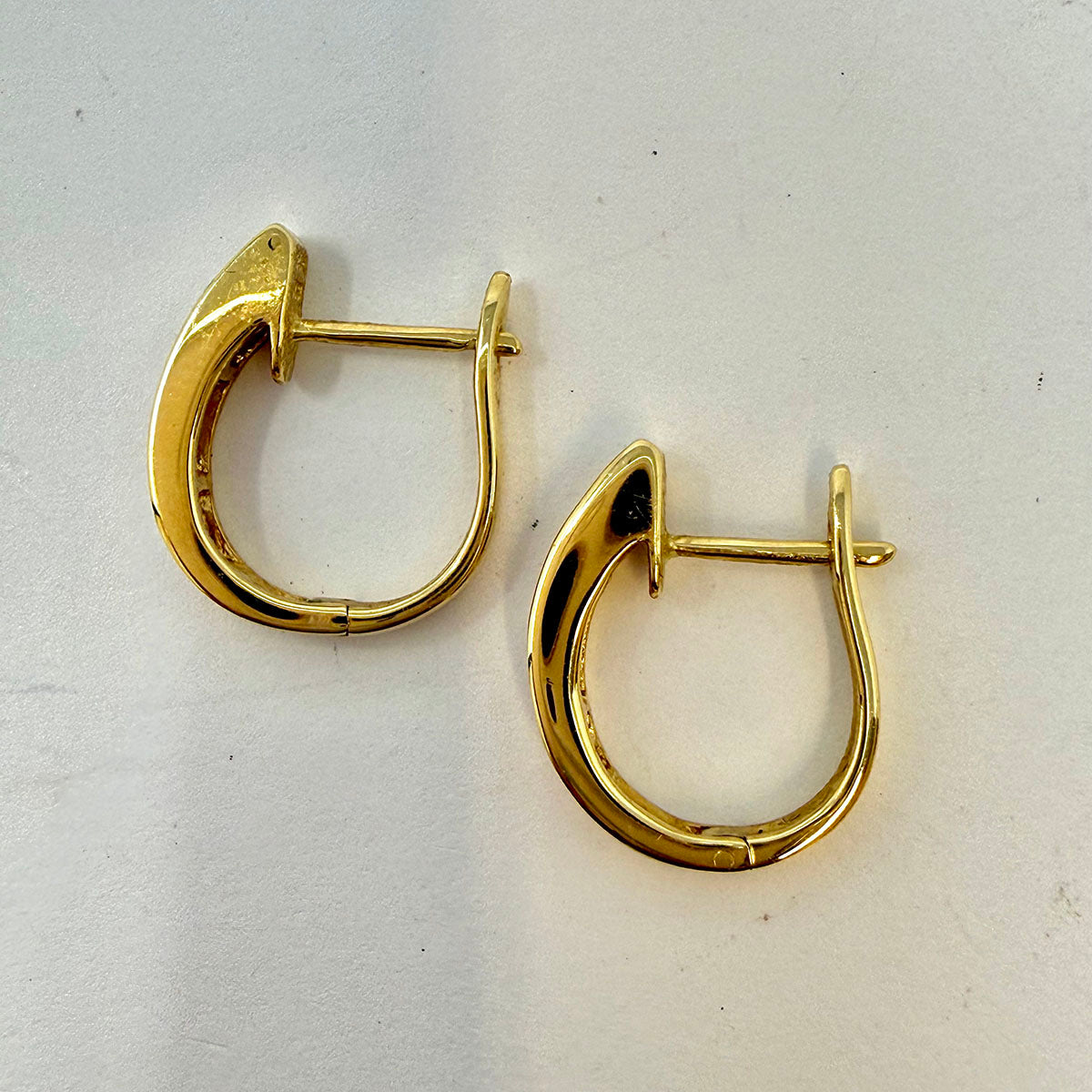 Diamond and Ruby Earrings