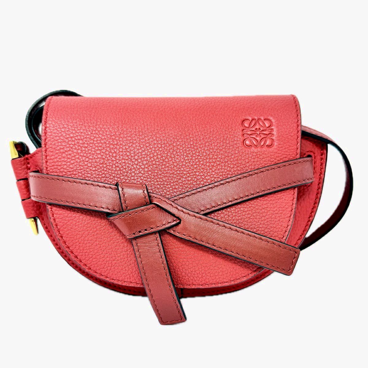 Loewe Leather Bicolor Gate Bag