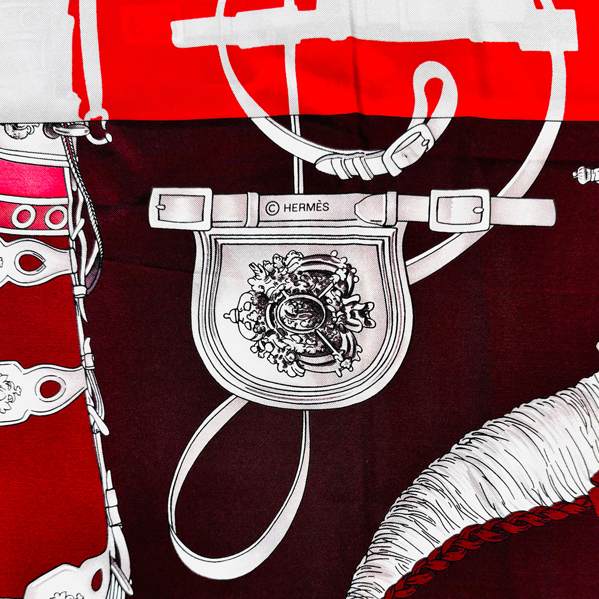 Hermes "Harnaux de Cour" Shawl