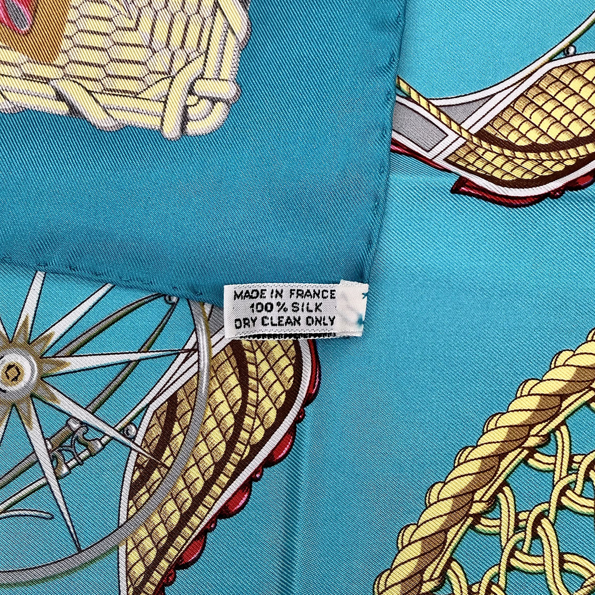 Hermes "Voitures Paniers" Scarf