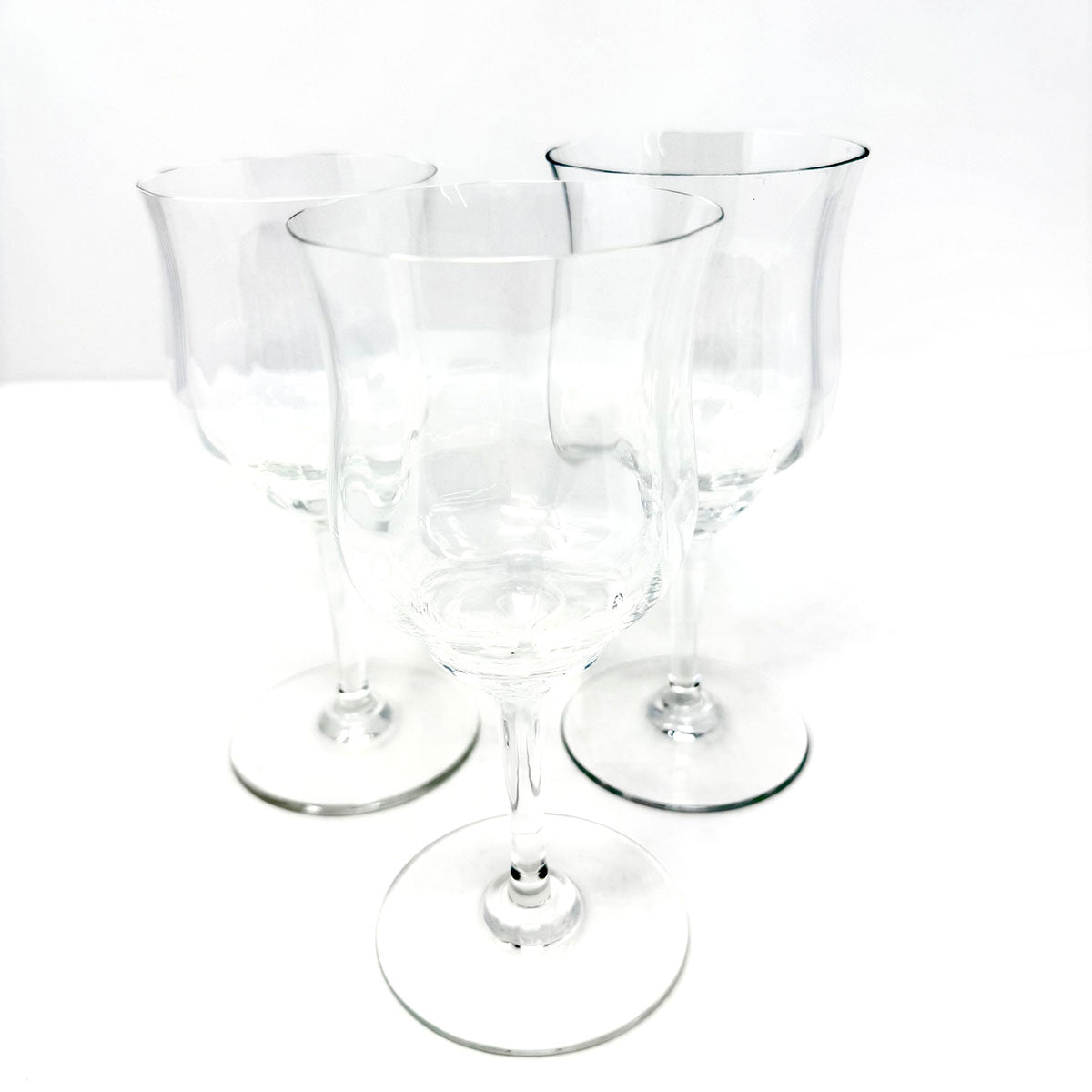 Set of 8 Baccarat Tall Water Goblets  Capri