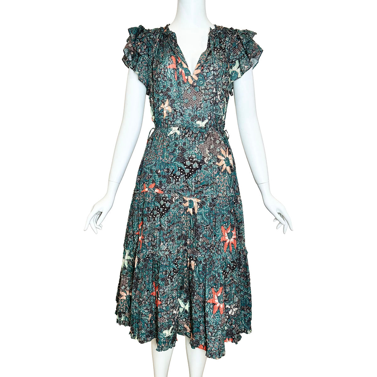 Ulla Johnson Floral Printed Maxi Dress