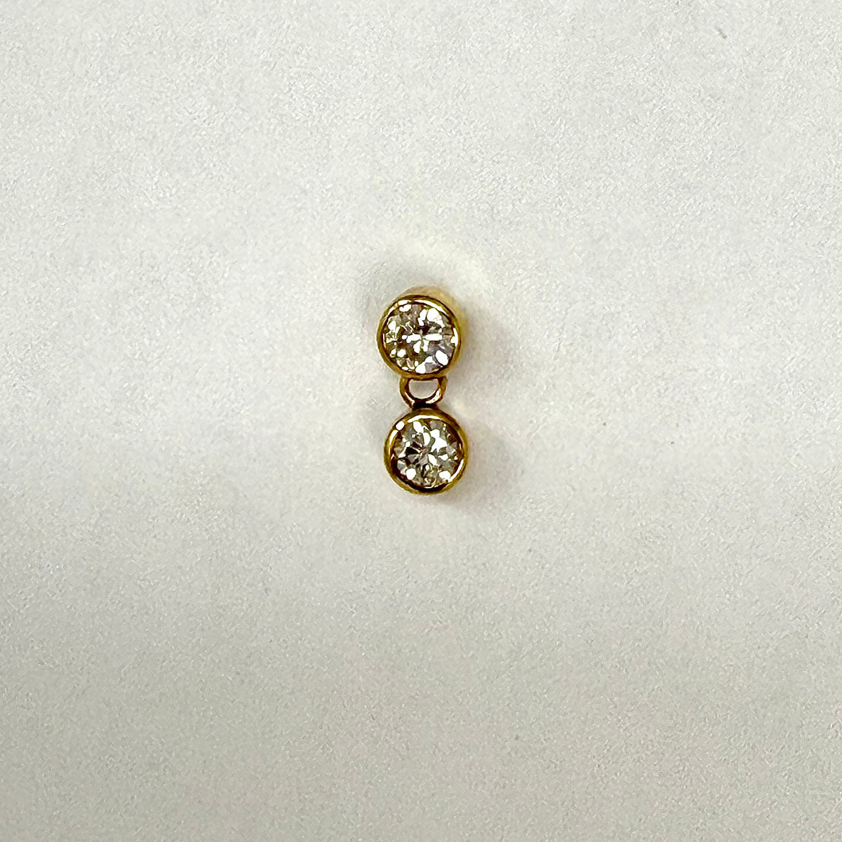 18K Gold Diamond Earrings