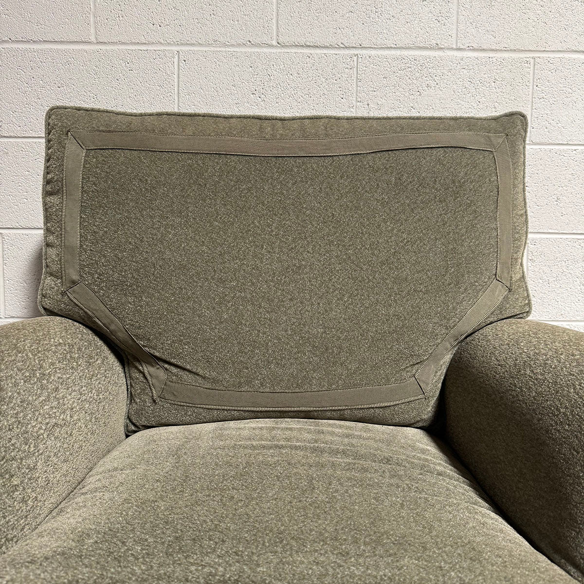 Green Upholstered Accent Chair