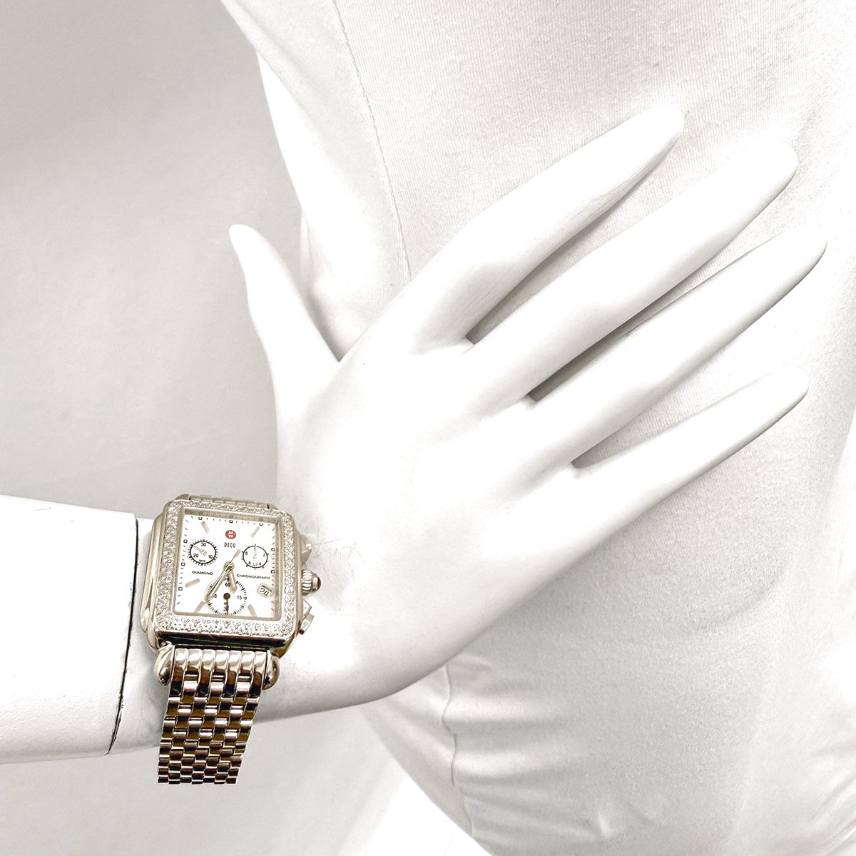 Michele Deco Diamond Watch