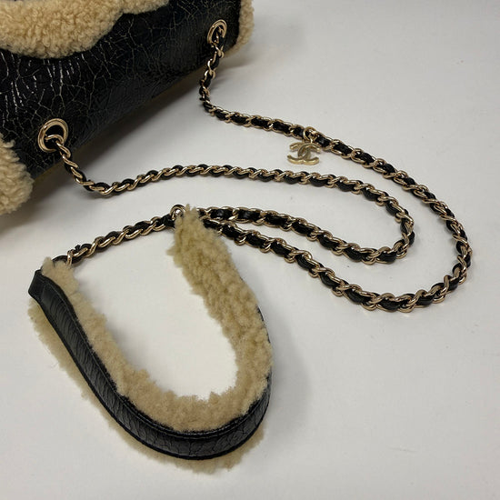 Chanel 2019 Shearling Flap Bag