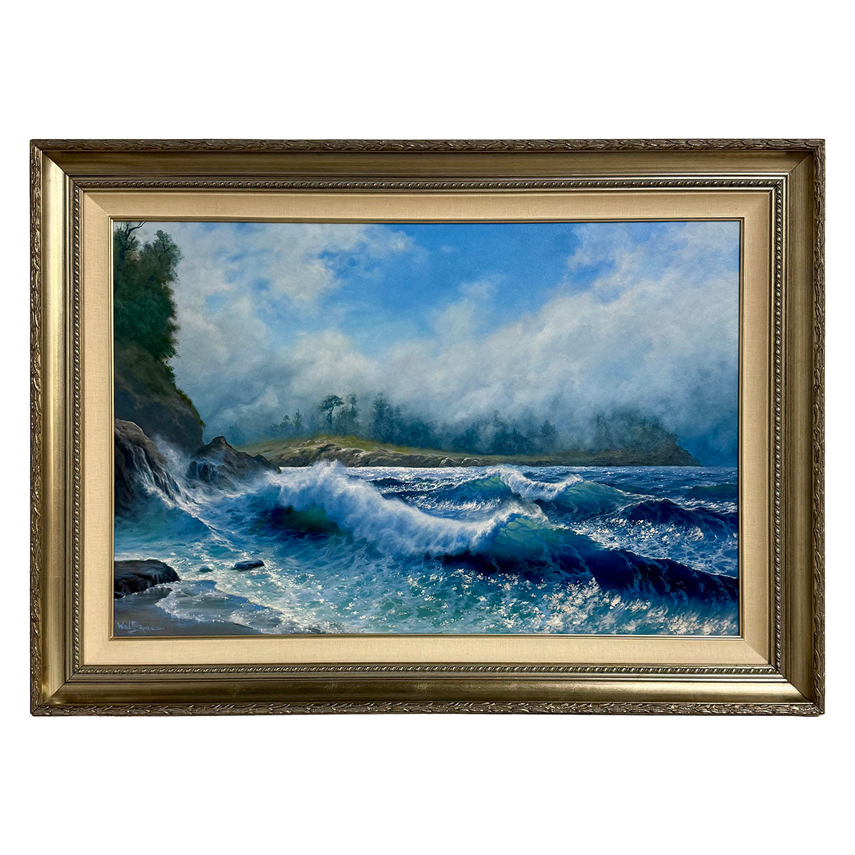 "Point Lobos Morning" Signed and Dated 2001 (COA included)