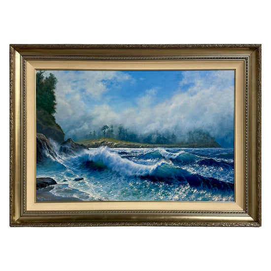 "Point Lobos Morning" Signed and Dated 2001 (COA included)