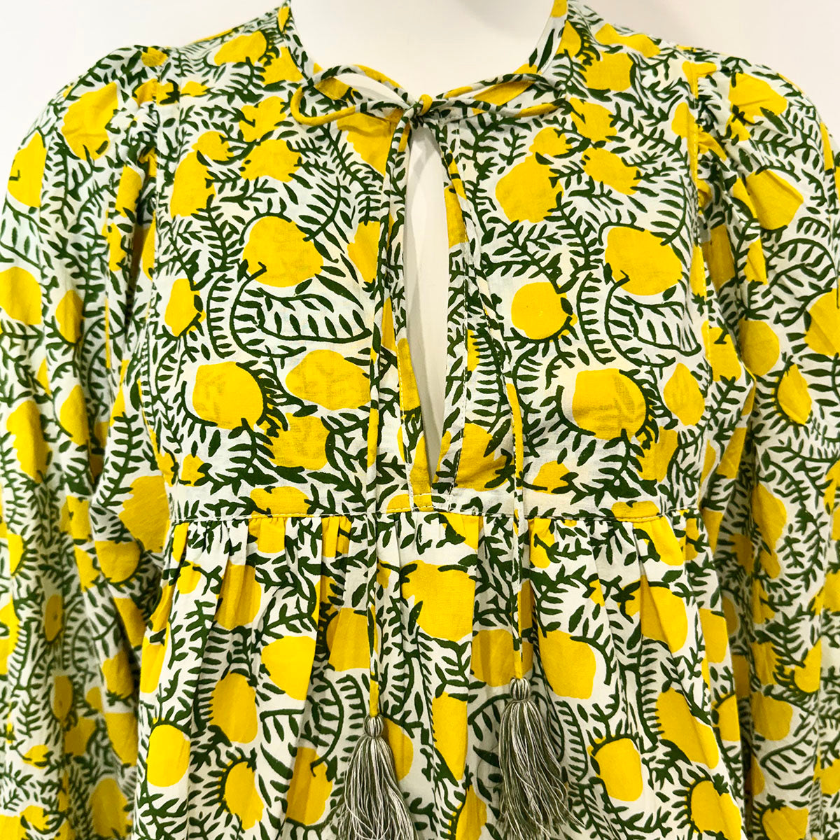 Mille Dress with Lemon Print
