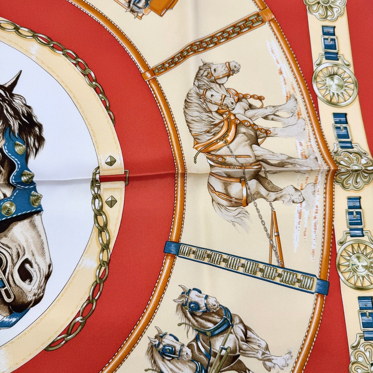 Hermes "Chevaux de Trait" Scarf