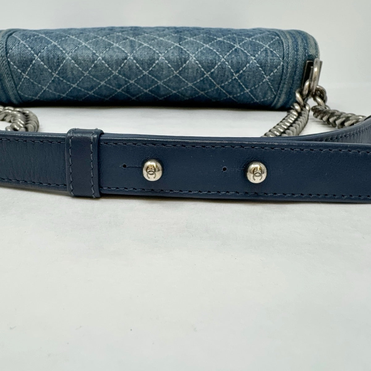 Chanel Large Denim Boy Bag North Shore Exchange