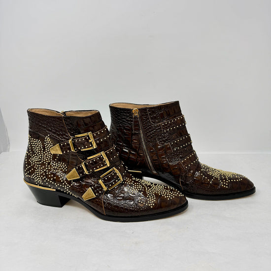 Chloe Susanna Studded Ankle  Boots