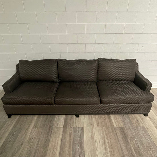 3 Seat Brown Sofa