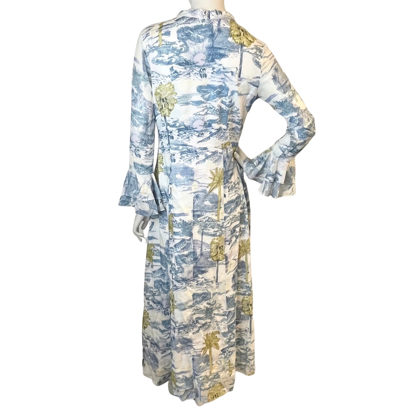 Emporio Sirenuse Printed Maxi Dress