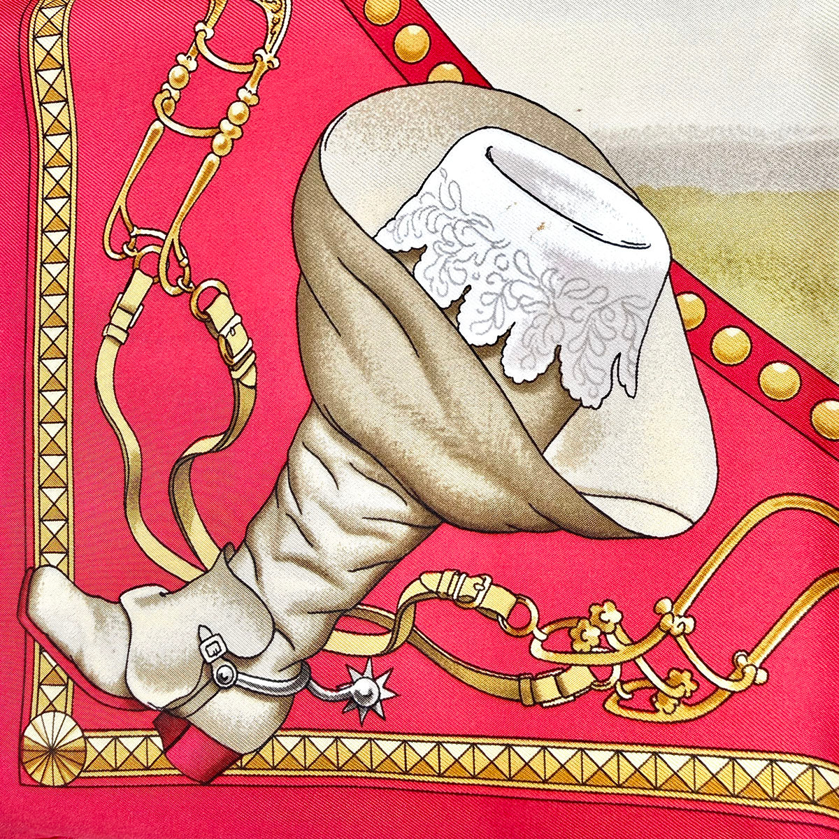Hermes "Presentation de Chevaux" Scarf