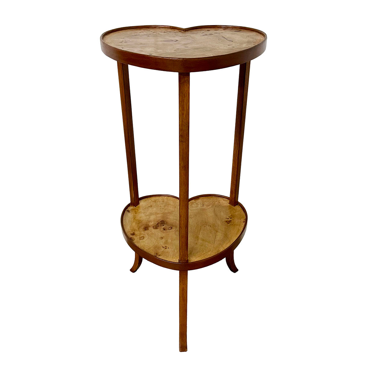 Heart Shape Table/Plant Stand wiith Lower Level