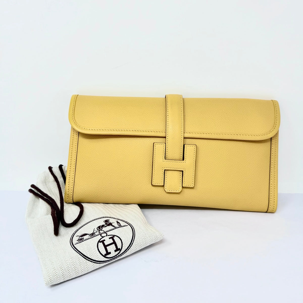 Hermes Epsom Jige 29 Clutch