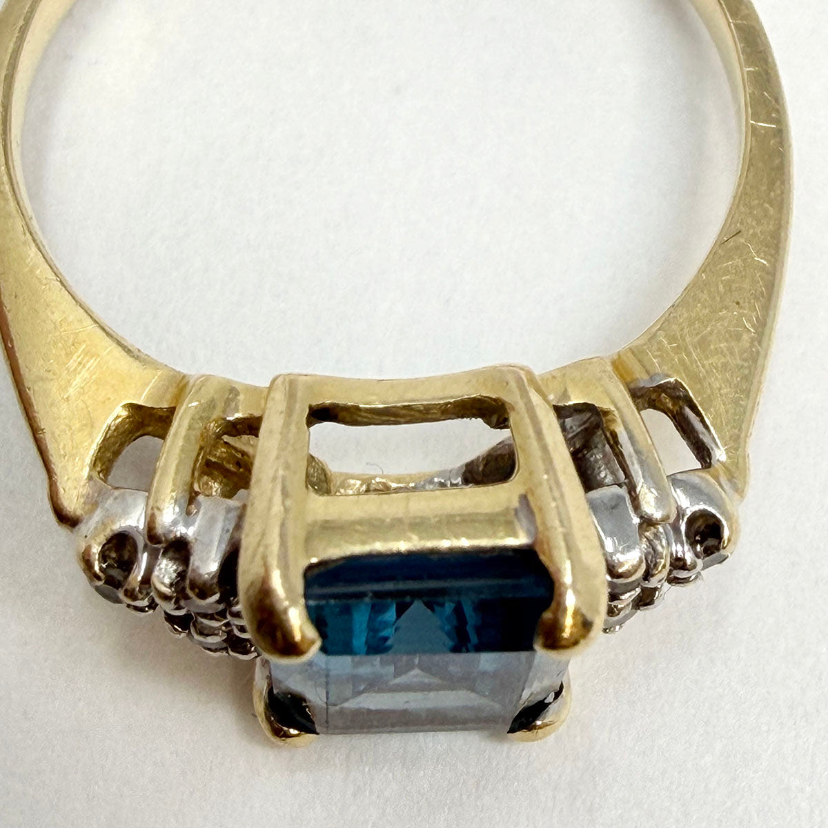 Blue Topaz Ring