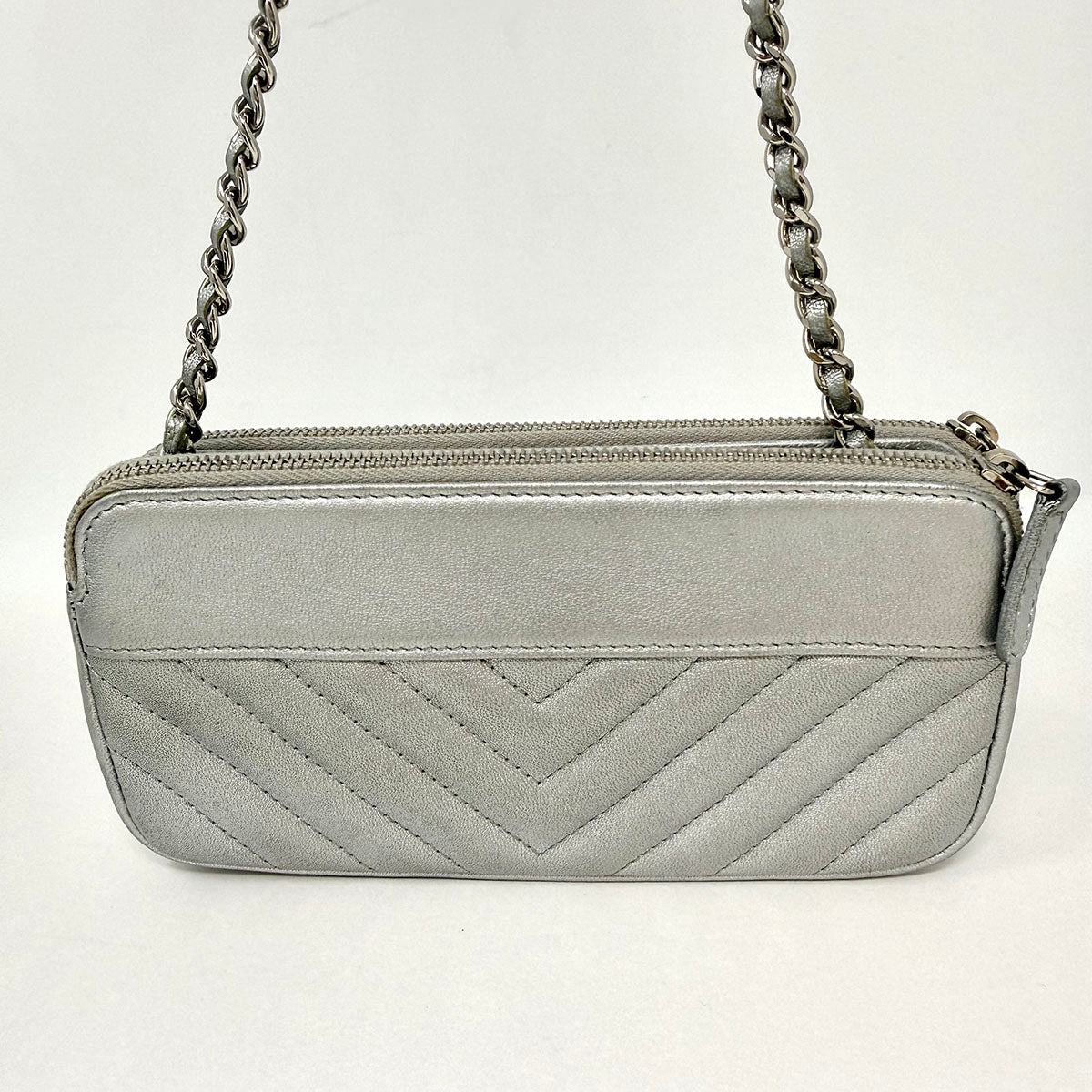 Chanel 2017 - 2018 Metallic Mademoiselle Clutch