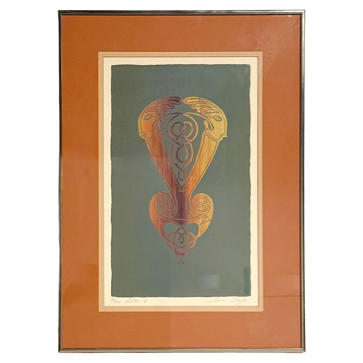 "Letter V" Signed and Numbered 86/100