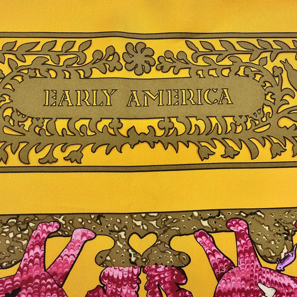 Hermes "Early America" Scarf