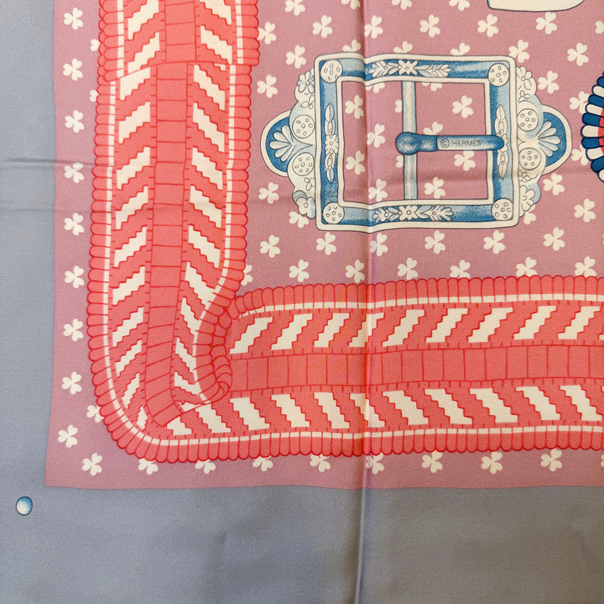 Hermes "Boucles et Galons du Tsar"  Scarf