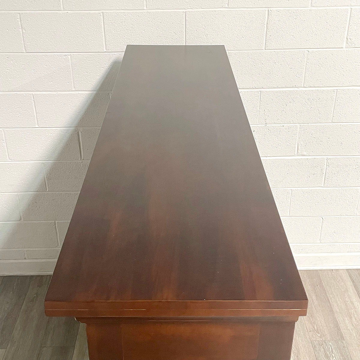 Wood 2-Door Display Cabinet