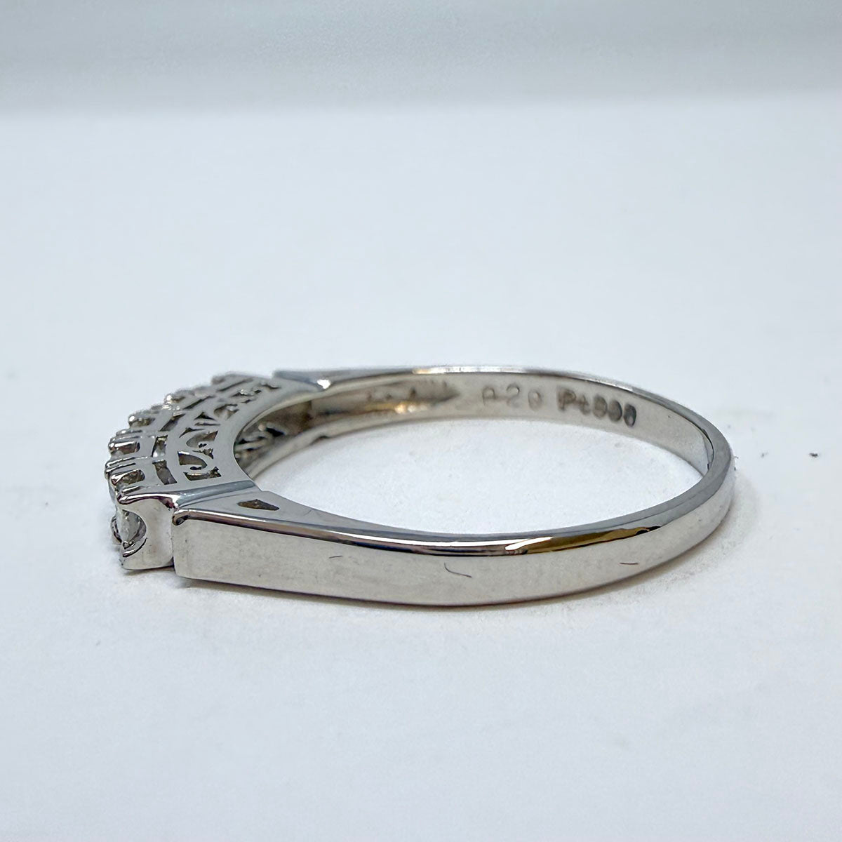 Platinum and Diamond Ring