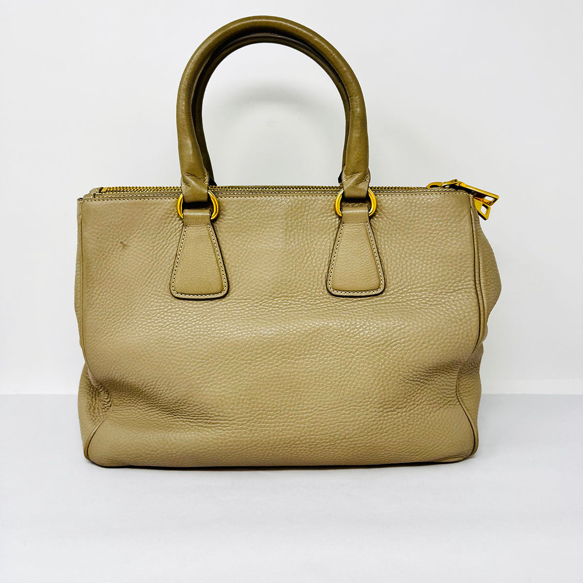 Prada Double Zip Galleria Tote