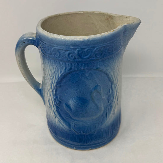 Swan Salt Glaze Pitcher