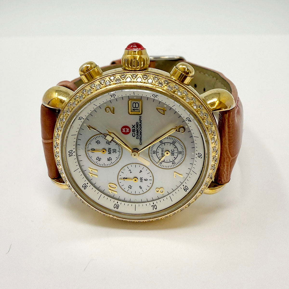 Michele CSX Diamond Watch