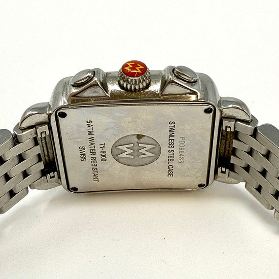 Michele Diamond Chronograph Watch