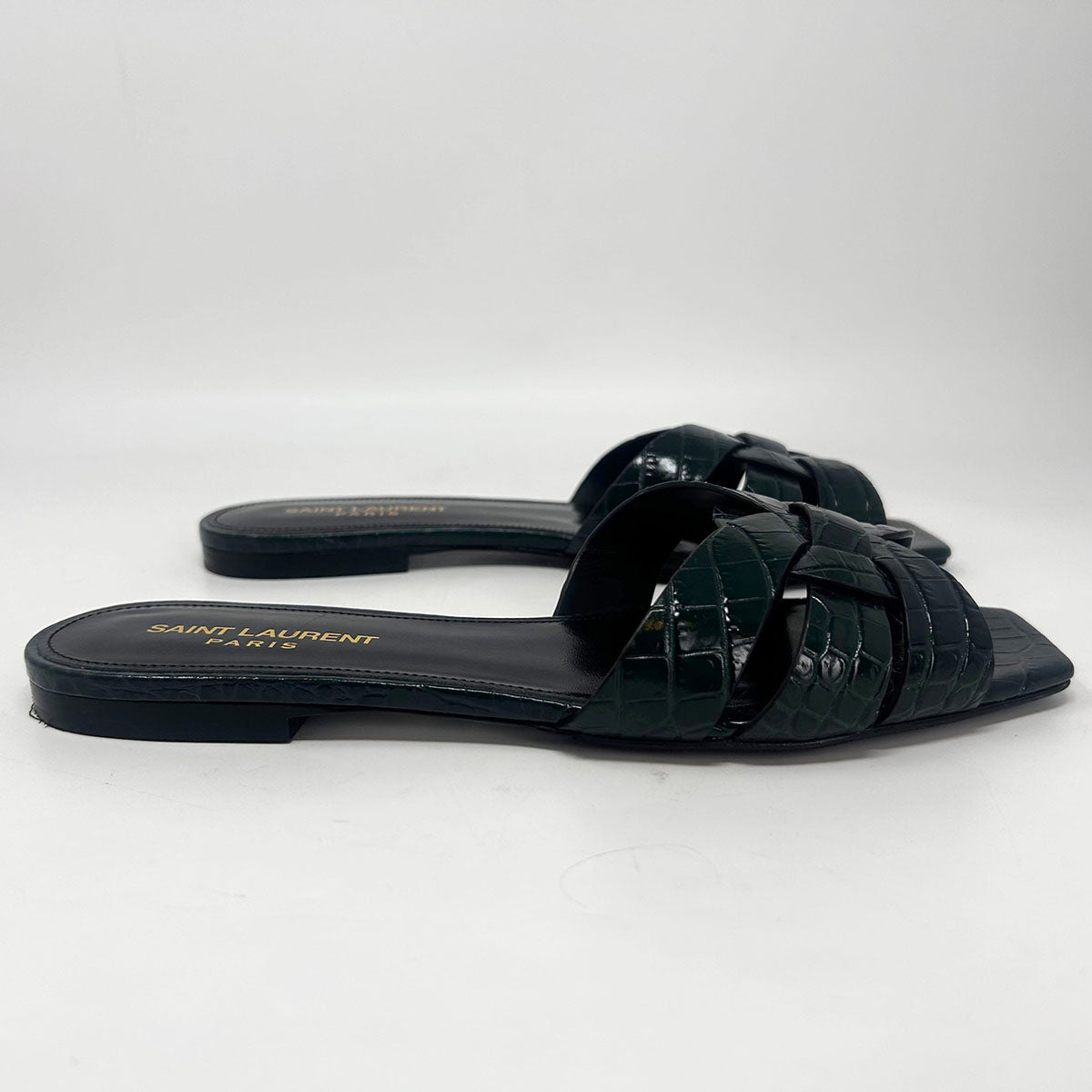 Saint Laurent Tribute Flat Slides