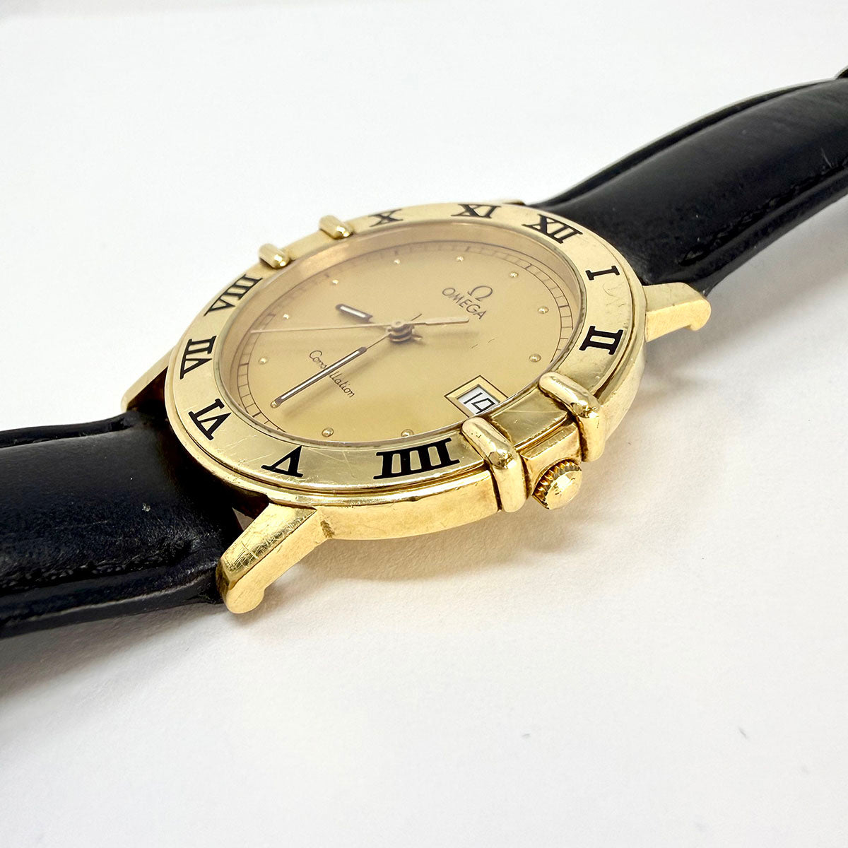 Omega Constellation Manhattan 18K Gold Watch