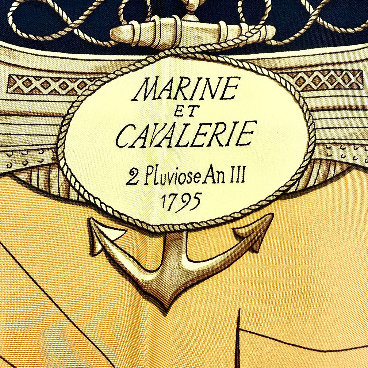 Hermes" Marine et Cavalerie" Scarf