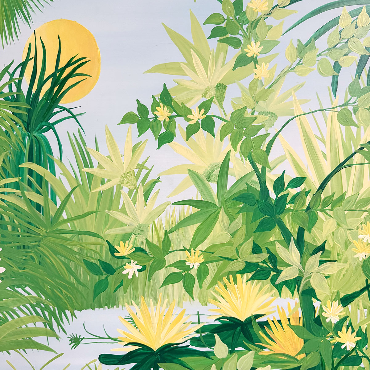 "Tropical Paradise II", Signed
