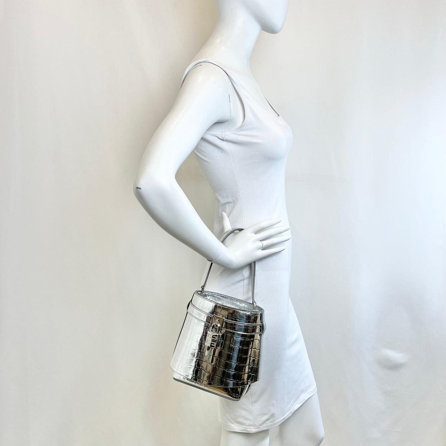 Givenchy Shark Lock Bucket Handle Bag
