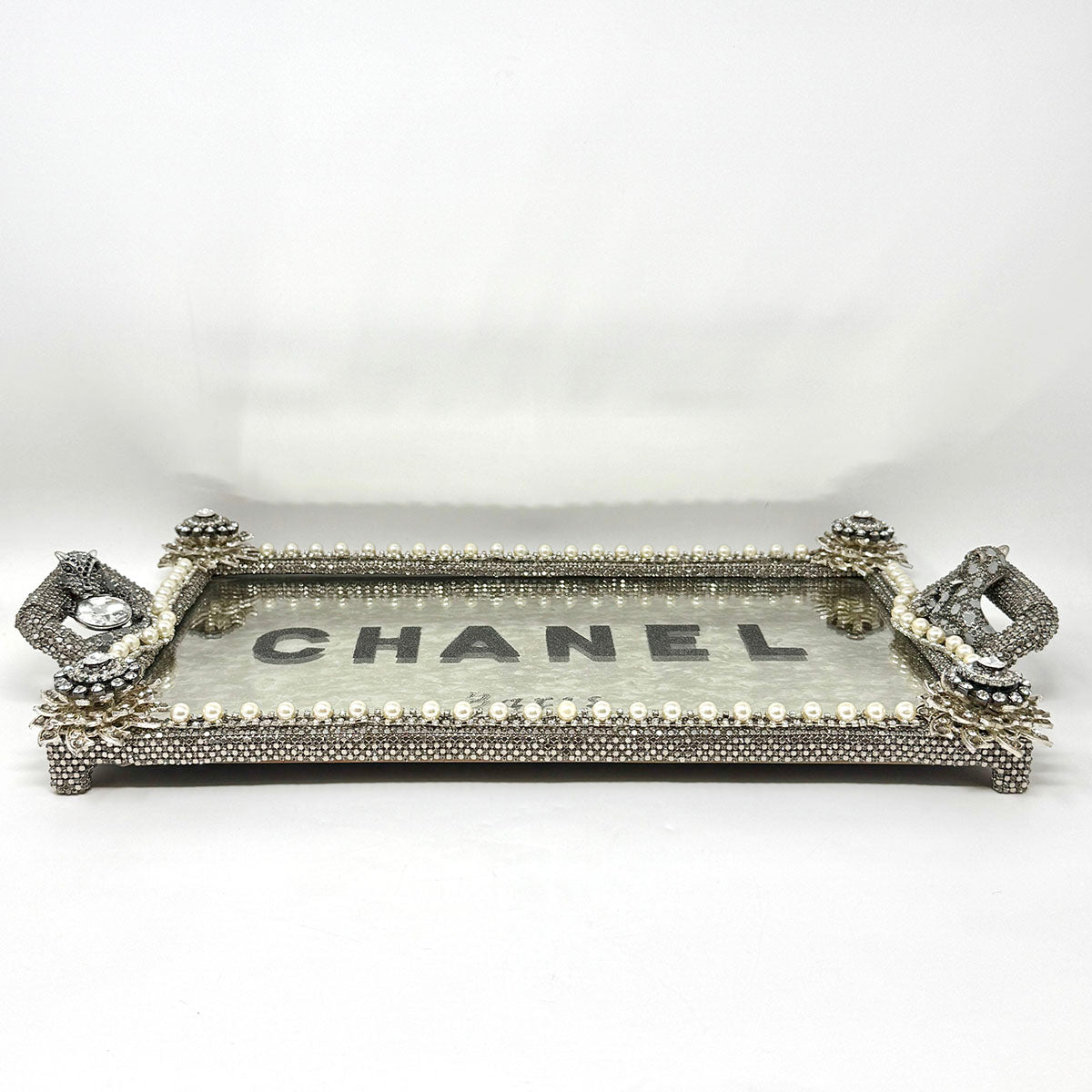 Bejeweled Tray "Chanel" Artisan