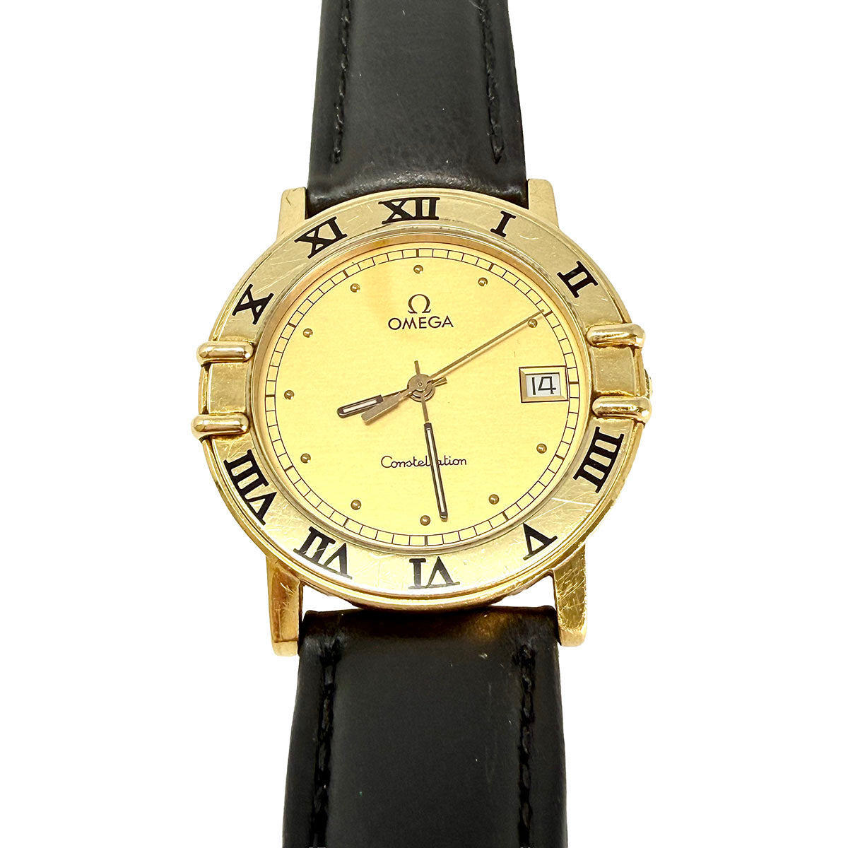 Omega Constellation Manhattan 18K Gold Watch