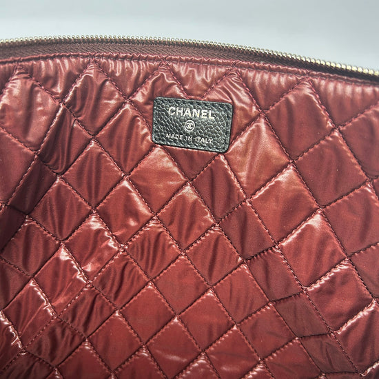 Chanel Quilted Clutch O-Case