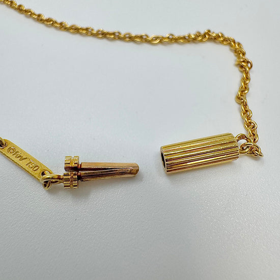 Kurt Wayne 18K Gold Necklace with Rubies and Diamonds