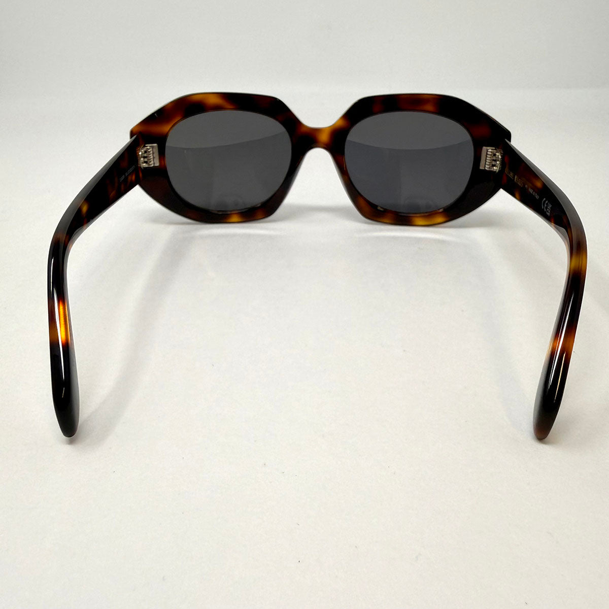 Celine "3 Dots" Square Geometric Shaped Sunglasses