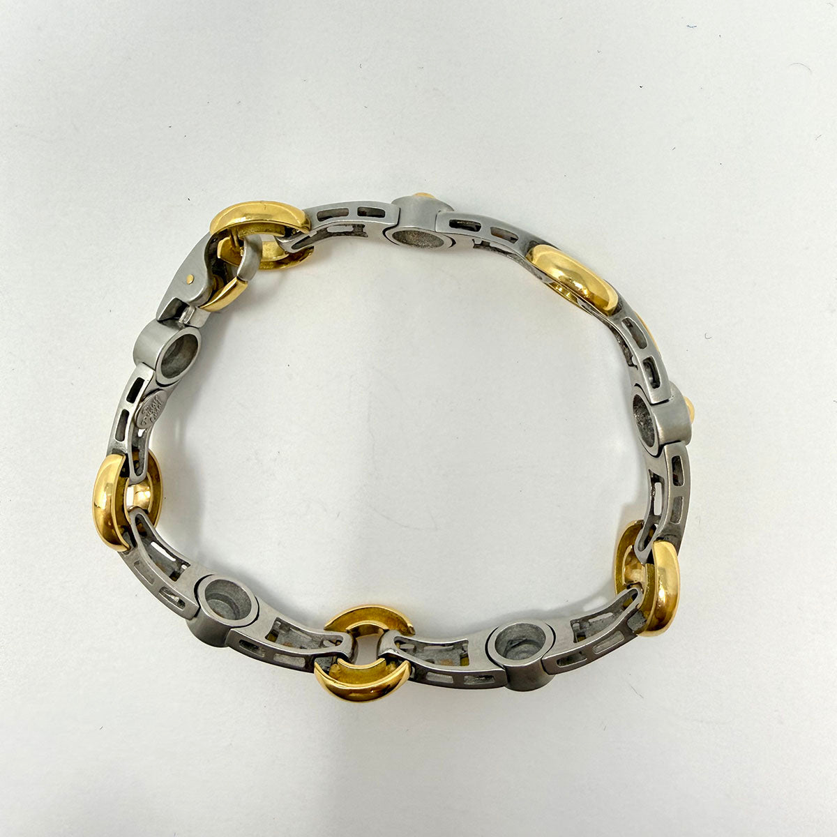 Rudolph Erdel 18K Gold & Platinum 7.5" Bracelet