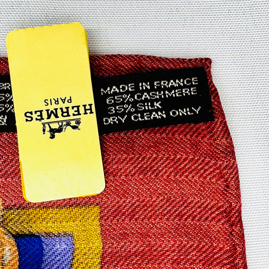 Hermes "Le Songe de la Licorne" Shawl