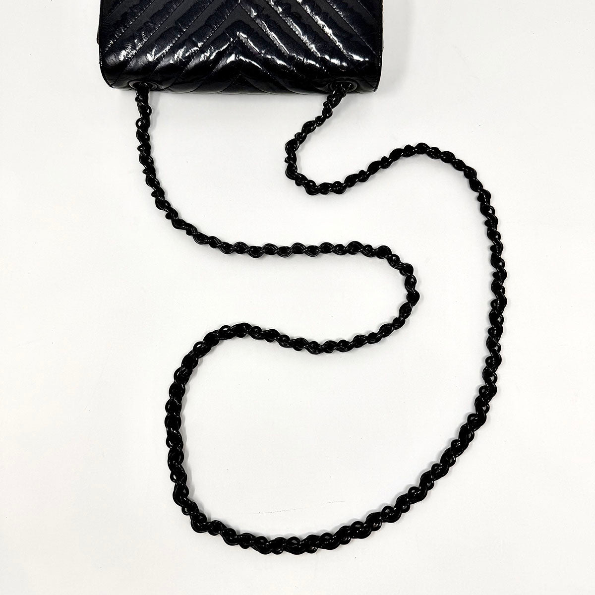 Chanel So Black Chevron Crossbody
